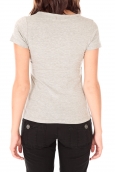 by la vitrine T-shirt basic cache cœur 23E-14 Gris