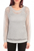 Vero Moda HEN LS BLOUSE KM 88036 Argentée