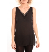 Vero Moda Pearl SL Long Top Noir 