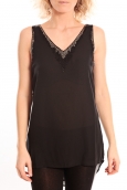 Vero Moda Pearl SL Long Top Noir