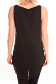 Vero Moda Pearl SL Long Top Noir