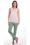 PANTALON MARZIA VERT PALE