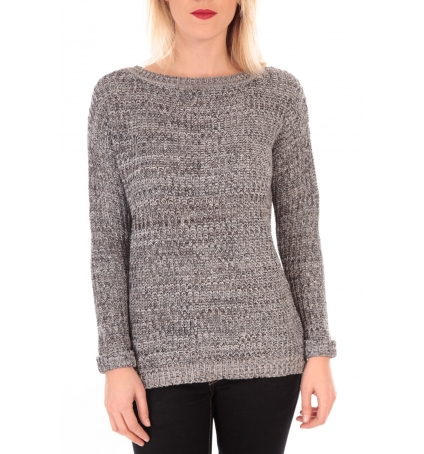 VERO MODA WOODPECKER LS BOATNECK KM Noir