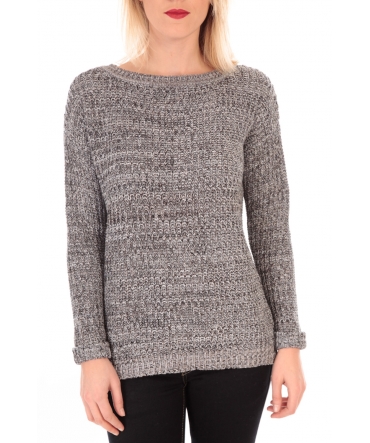 VERO MODA WOODPECKER LS BOATNECK KM Noir