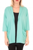 VERO MODA STACIA 3/4 CARDIGAN KM Vert