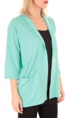 VERO MODA STACIA 3/4 CARDIGAN KM Vert