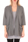 VERO MODA STACIA 3/4 CARDIGAN KM Gris