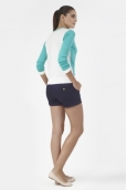 PETIT BATEAU Cardigan femme colorblock en tricot 32315 68 