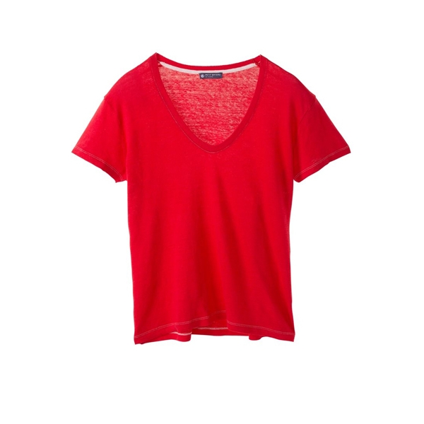 t shirt femme rouge