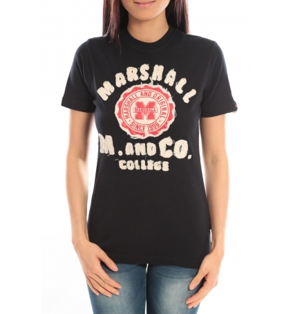 Sweet Company T-shirt Marshall Original M and Co 2346 Noir