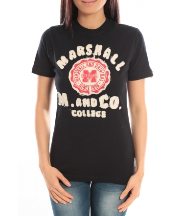 Sweet Company T-shirt Marshall Original M and Co 2346 Noir