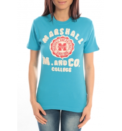 Sweet Company T-shirt Marshall Original M and Co 2346 Bleu