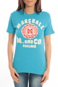 Sweet Company T-shirt Marshall Original M and Co 2346 Bleu