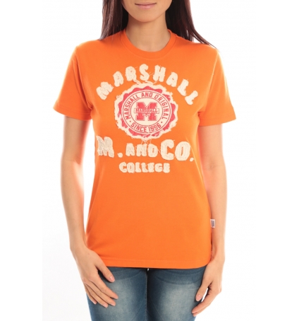 Sweet Company T-shirt Marshall Original M and Co 2346 Orange