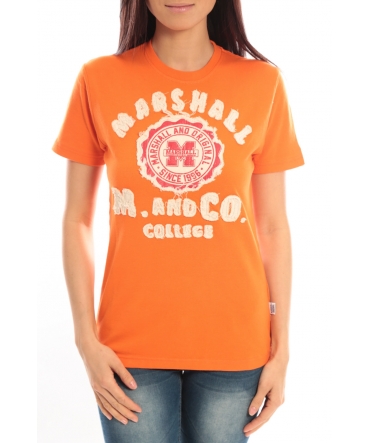Sweet Company T-shirt Marshall Original M and Co 2346 Orange