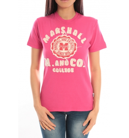 Sweet Company T-shirt Marshall Original M and Co 2346 Fushia