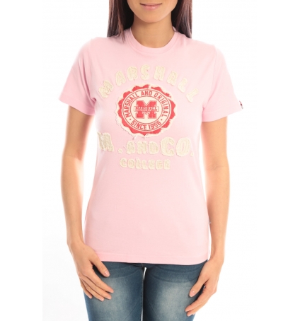 Sweet Company T-shirt Marshall Original M and Co 2346 Rose