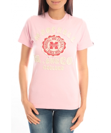 Sweet Company T-shirt Marshall Original M and Co 2346 Rose