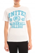 Sweet Company T-shirt United Marshall College Bleu