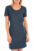 VERO MODA MY SS SHORT DENIM DRESS Bleu