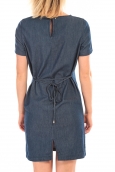 VERO MODA MY SS SHORT DENIM DRESS Bleu