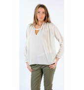 BLOUSE MIL144E11 NATUREL