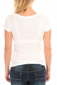 LULU CASTAGNETTE T-Shirt Pics Printe Ours Blanc