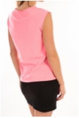 LULU CASTAGNETTE Top Joey Fluo Print Rose