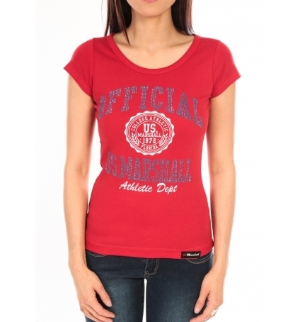 SWEET COMPANY T-Shirt Official US Marshall FT110 Rouge
