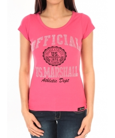 SWEET COMPANY T-Shirt Official US Marshall FT110 Fushia