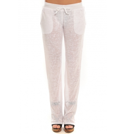 BY LA VITRINE Pantalon By La Vitrine BLV01Blanc