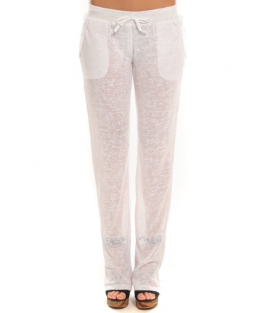 BY LA VITRINE Pantalon By La Vitrine BLV01Blanc