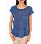 By la Vitrine T-Shirt BLV05 Bleu 