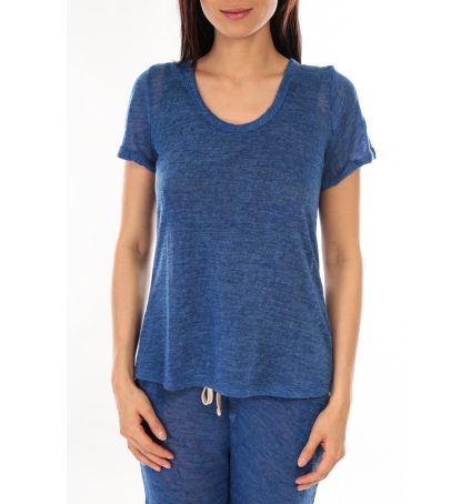 By la Vitrine T-Shirt BLV07 Bleu 