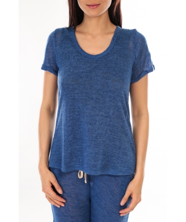 By la Vitrine T-Shirt BLV07 Bleu