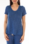 By la Vitrine T-Shirt BLV07 Bleu