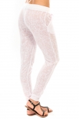 By La Vitrine Pantalon American Vitrine Blanc BLV02