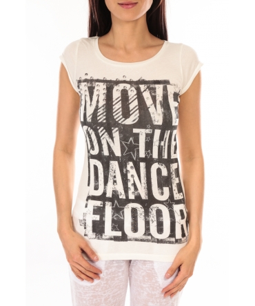 L'Atelier Du Marais T-shirt Atelier du Marais DANCEFLOOR Blanc