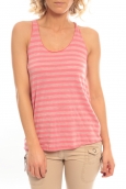 So Charlotte Oversize tank Top Stripe T36-371-00 Rose