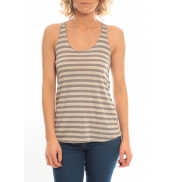 So Charlotte Oversize tank Top Stripe T36-371-00 Gris