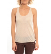 So Charlotte Oversize tank Top Snake Burnout T53-371-00 Beige