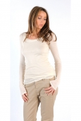 TEE-SHIRT MAS0411 NATUREL