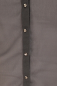 Vero Moda Chemisier AGNES S/S Shirt Mix Asphalt Gris 