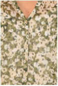 Chemisier AGNES S/S Shirt Mix Kombu Green