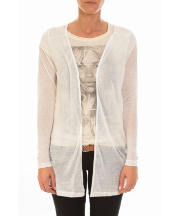 Vero Moda HOP LS CARDIGAN Snow White