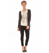 Vero Moda HOP LS CARDIGAN Black