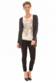 Vero Moda HOP LS CARDIGAN Black