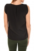 Vero Moda Top BABALULA S/S Noir