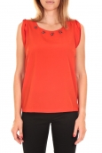 Vero Moda Top BABALULA S/S Rouge