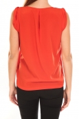 Vero Moda Top BABALULA S/S Rouge